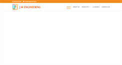 Desktop Screenshot of jmengineering.co.in